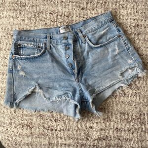 AGOLDE Parker Vintage Cut Off Short in Swapmeet size 29
